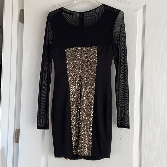 Ark & Co dress with mesh and sequins - Picture 3 of 12